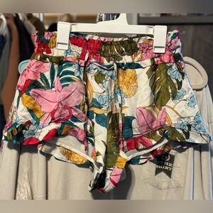 Zara Floral Print Women's Micro Shorts